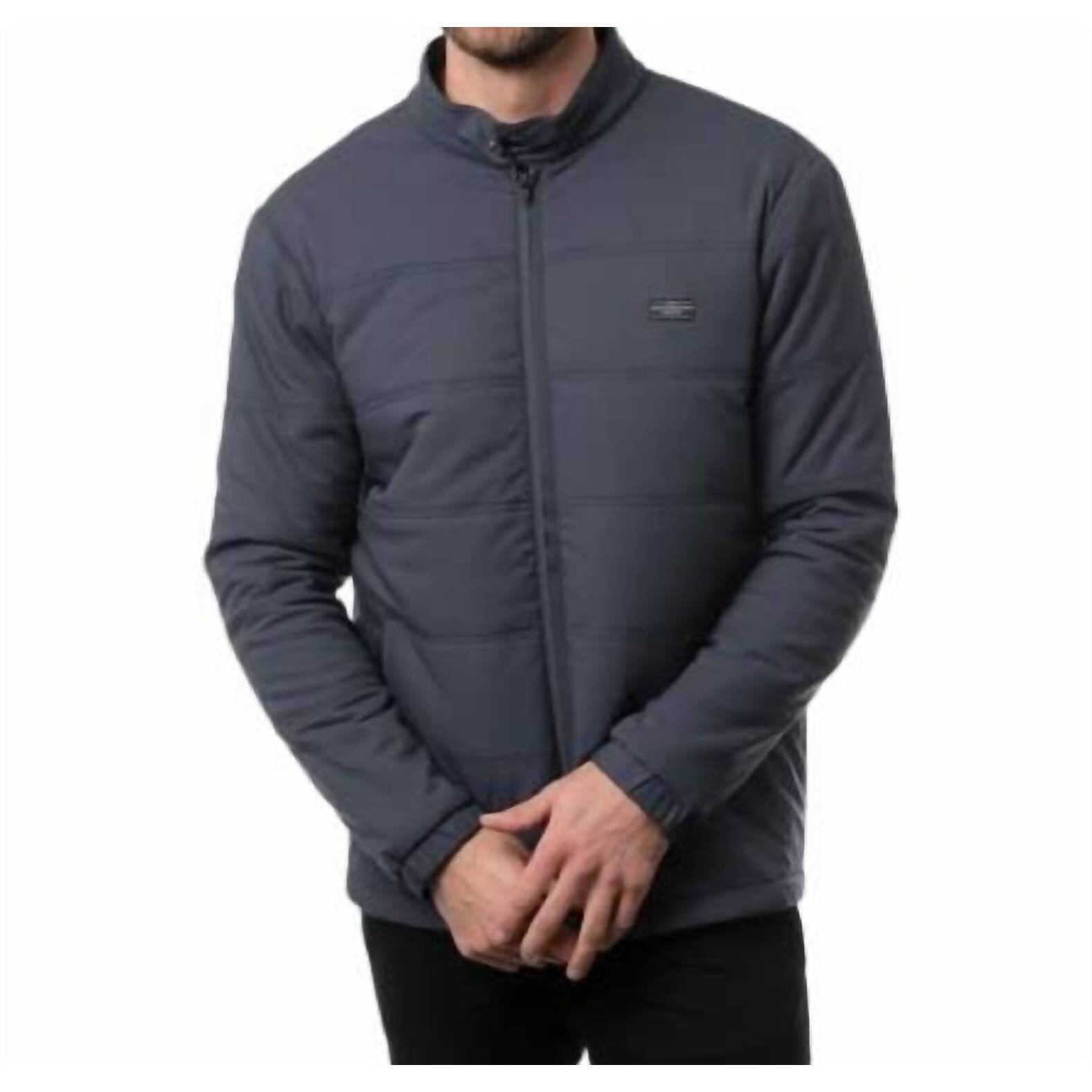 New Travismathew Interlude Puffer Jacket In Mood Indigo